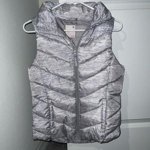 Heathered Gray Vest - brand new, with tags